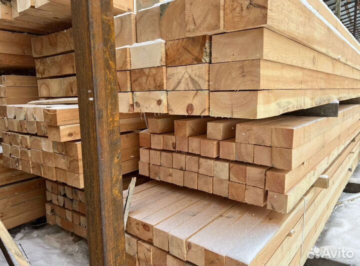 Доска обрезная 25х150х6000мм