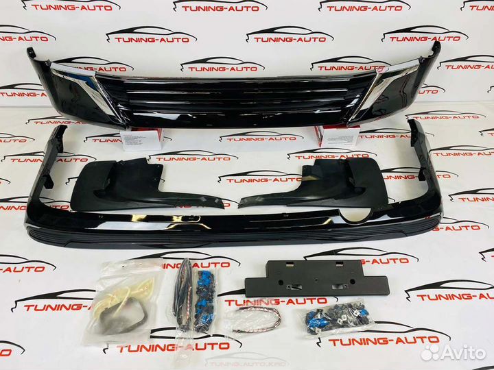 Обвес Toyota Land Cruiser 200 Стиль 2021 X4103