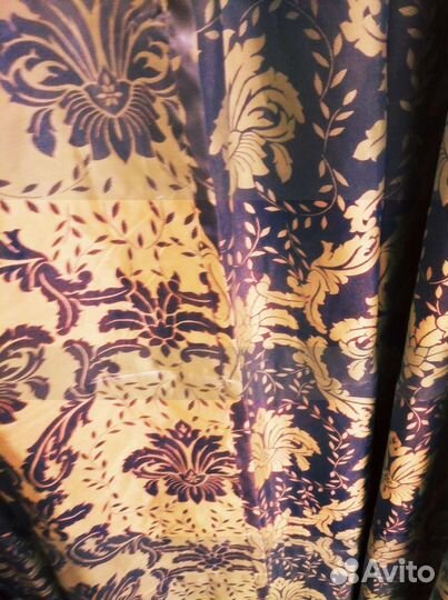 Шторы Италия бренд шелк новые 3/4 метра