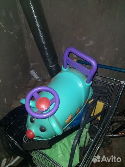 Каталка мышка