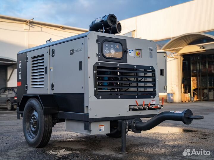 Аренда строительной спецтехники (компрессора)