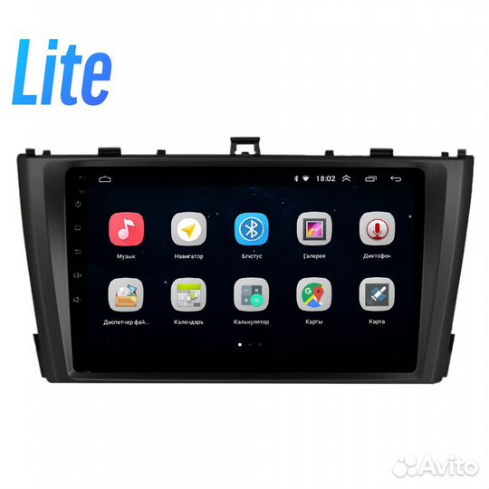 Магнитола Parafar Toyota Avensis 2009-15 Android