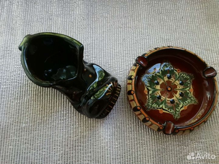 Пепельницы керамика. СССР