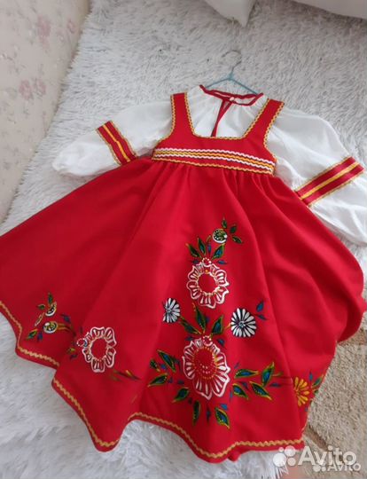 Русский народный костюм для девочек