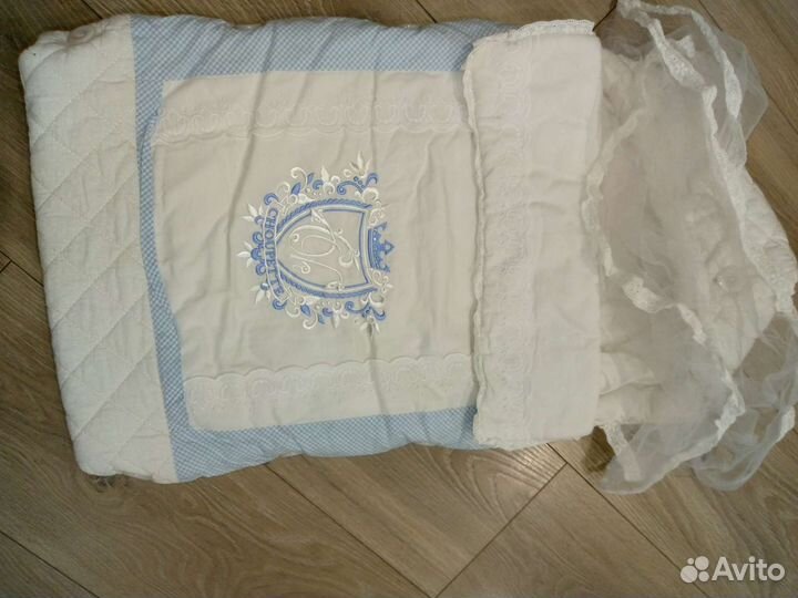 Конверт на выписку для мальчика летний