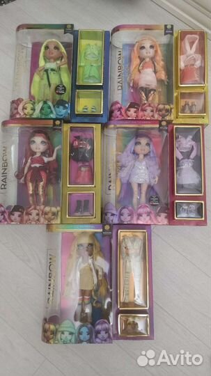 Новые куклы Rainbow high