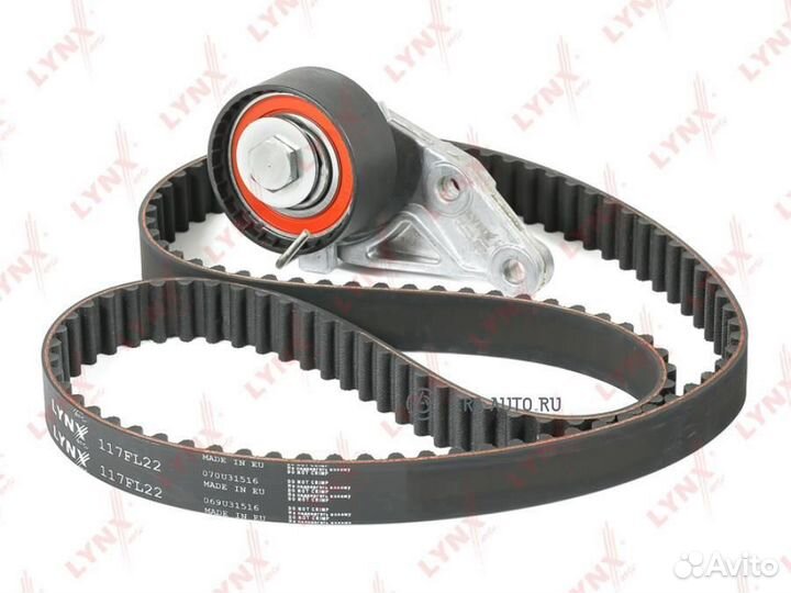 Lynxauto PK-1055 ремкомплект грм\ Ford Focus/Fusion/Fiesta 1.25-1.6 16V 97, Volvo S40 1.6 05