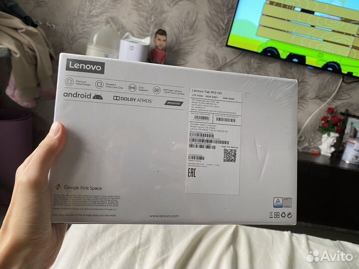 Планшет lenovo Tab M10 HD