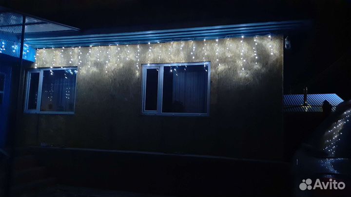 Уличная гирлянда бахрома