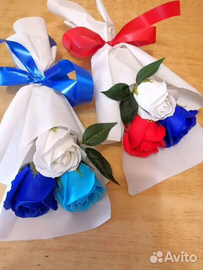 Мыльные букеты