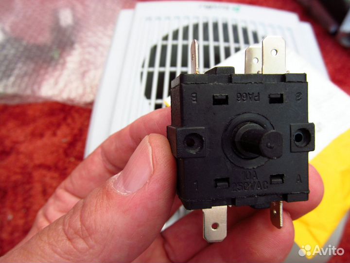 Переключатель для обогревателя