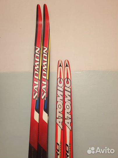 Беговые коньковые лыжи Atomic 168 Skate PRO