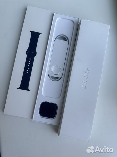 Часы apple watch 6 40mm синие
