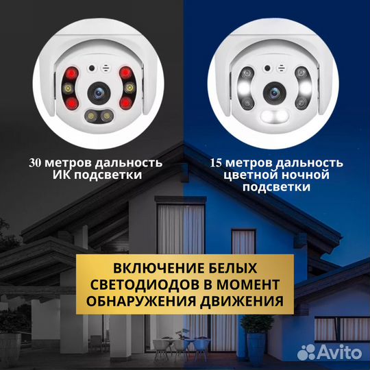 Беспроводная камера видеонаблюдения 5-мегапикселей