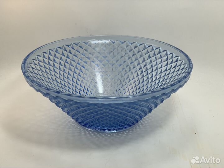 Посуда СССР из цветного стекла