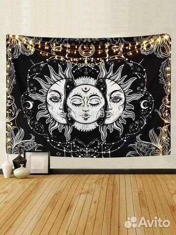 Гобелен таро абстрактное солнце Shein