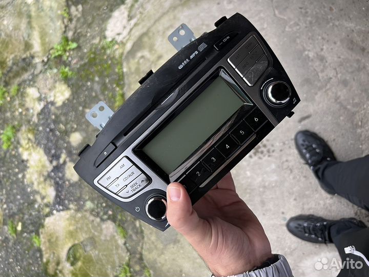 Магнитофон штатный hyundai ix35