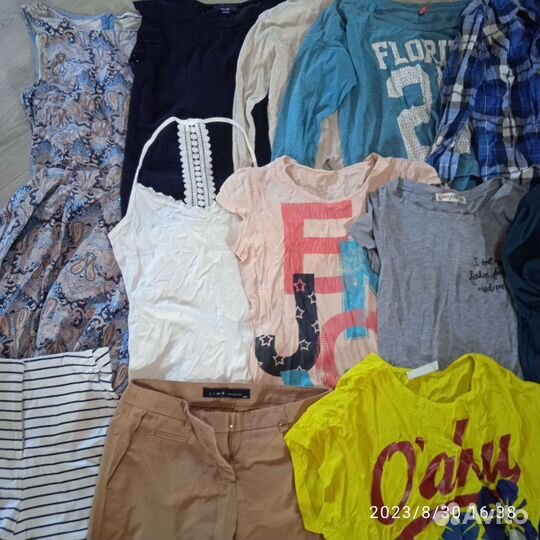 Пакет одежды 31 предмет для девочки 13-15 лет