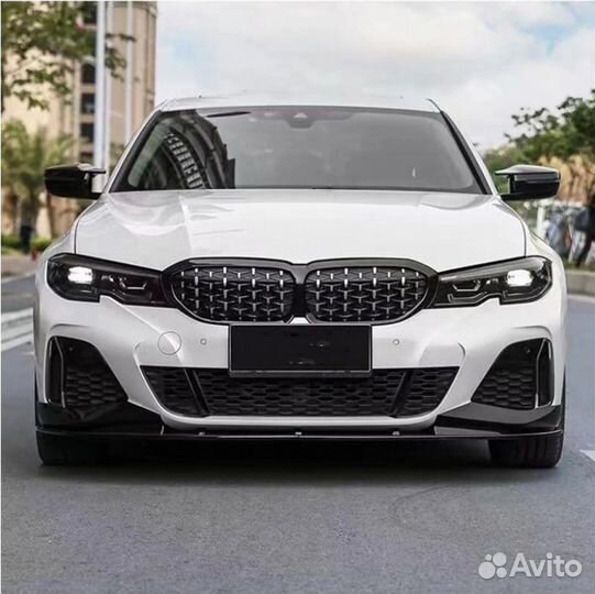 Сплиттер губа на бамер BMW G20
