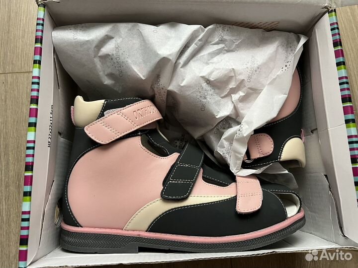 Сандалии для девочки ортопедические 34 размер