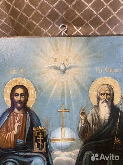 Икона Троица 19 в оригинал