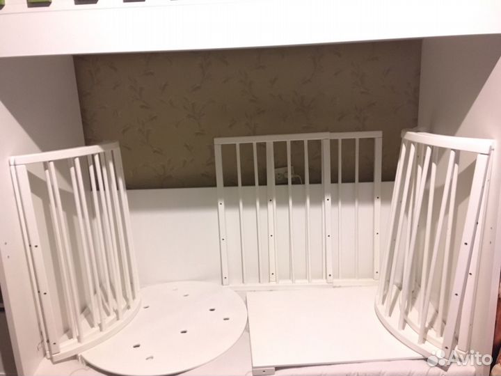 Овальная Детская кроватка