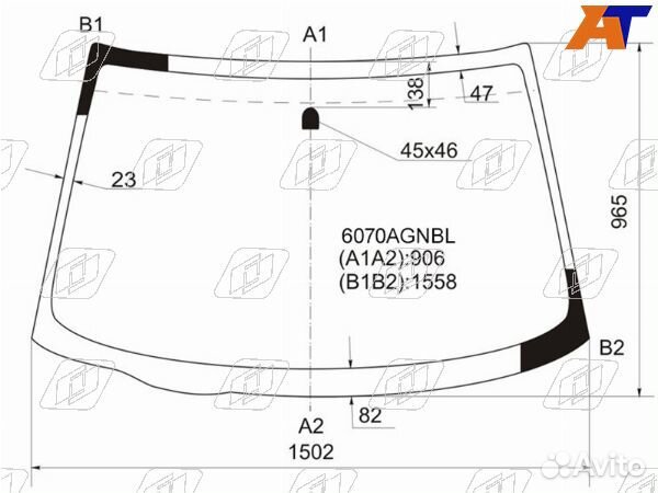 Стекло лобовое nissan teana
