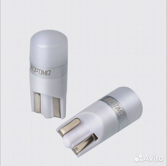 Светодиодные лампы W5W (T10) Optima Premium 80Lm