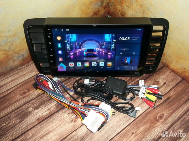 Магнитола Subaru Legacy/Forester 2003-2009 Android