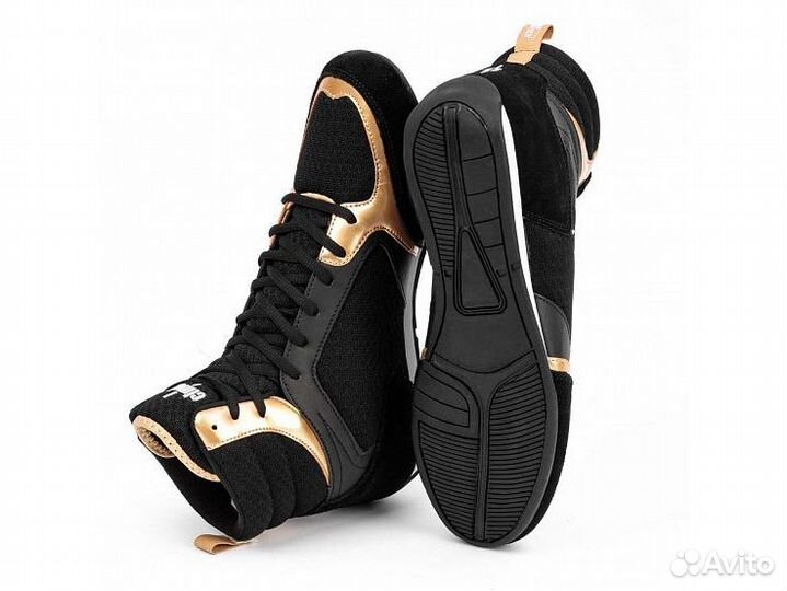 Боксерки Clinch Punch 2.0 черно-бронзовые