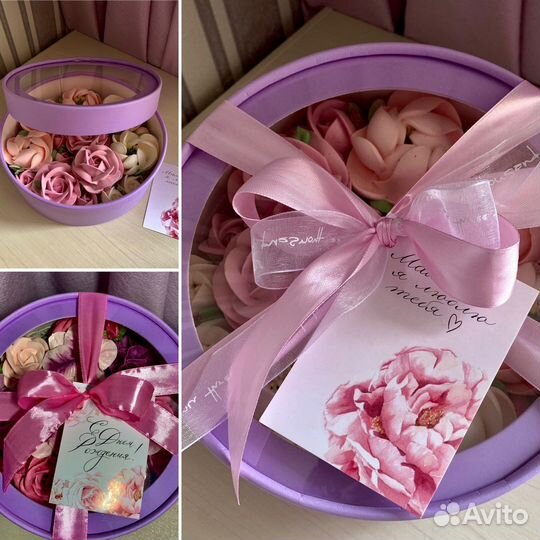 Зефирные букеты ручной работы