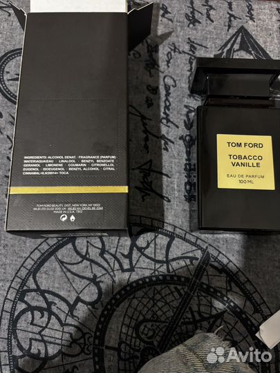 Духи tom ford tobacco vanille