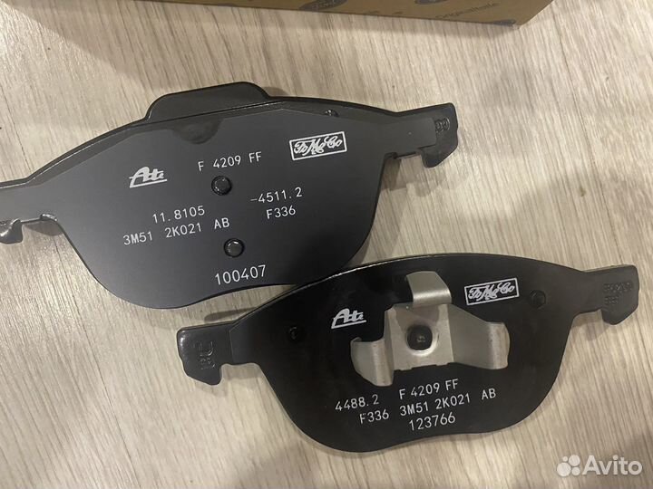 Колодки тормозные передние Ford