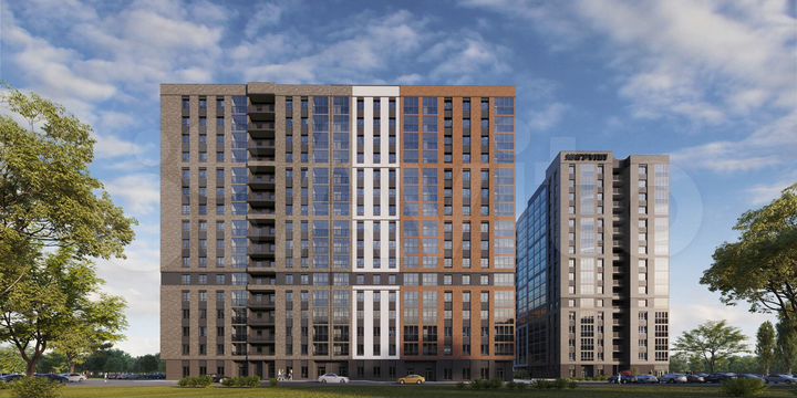 3-к. квартира, 56,7 м², 15/16 эт.