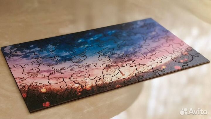 Пазлы деревянные для детей и взрослых