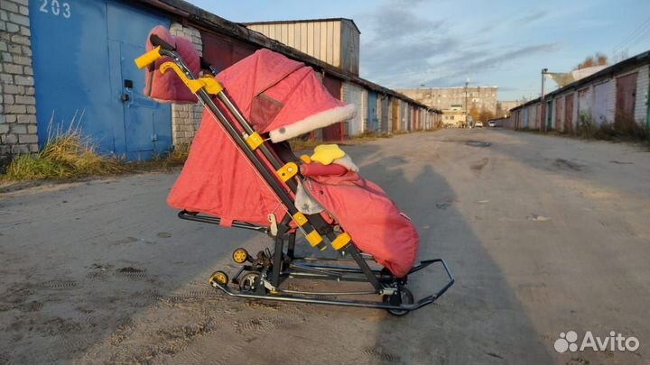 Санки коляска Nika kids