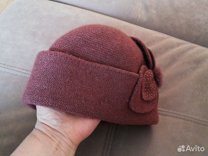 Шляпа зимняя женская