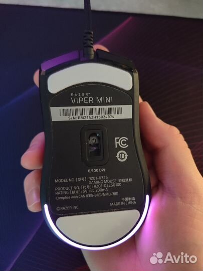 Игровая мышь razer viper mini