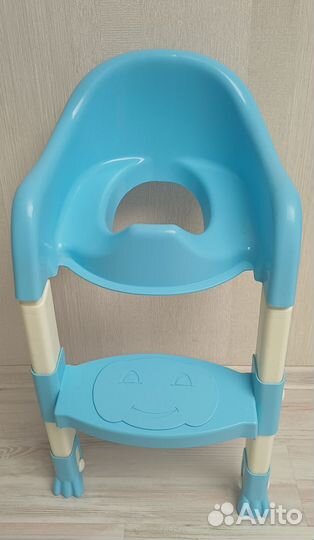 Сидушка на унитаз со ступенькой детская