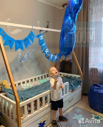 Кровать из бука вигвам