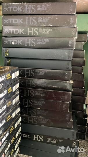 Видеокассеты vhs бу
