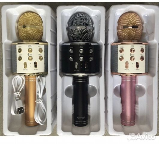 Оригинальный караоке-микрофон wster WS-858