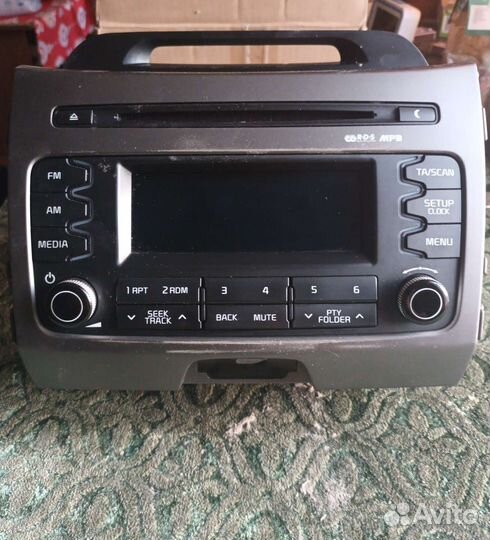Штатная магнитола kia sportage 3