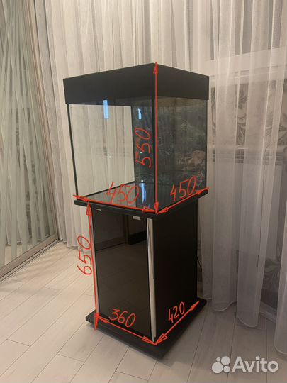 Аквариум с тумбой 90л