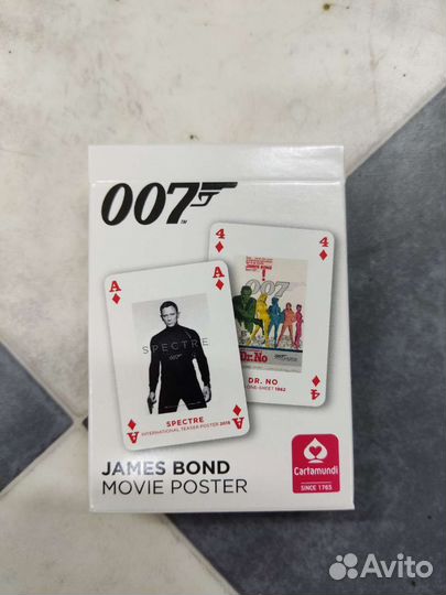 Игральные карты Джеймс Бонд