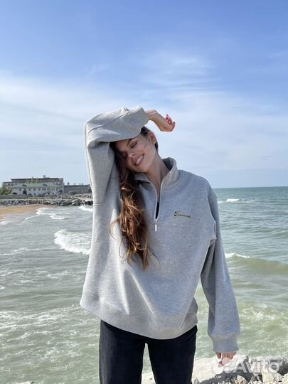 Свитшот серый Iron by Mironova