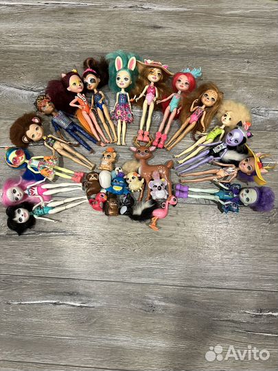 Энчантималс 2 домика и куклы