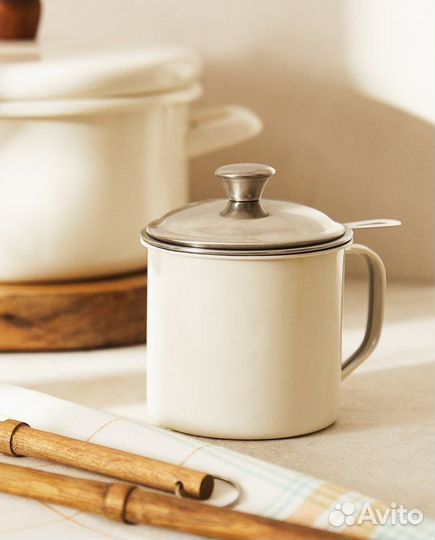 Большая банка с ситом Zara Home