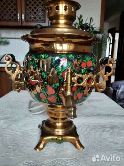 Самовар электрический Тульский,хохлома СССР