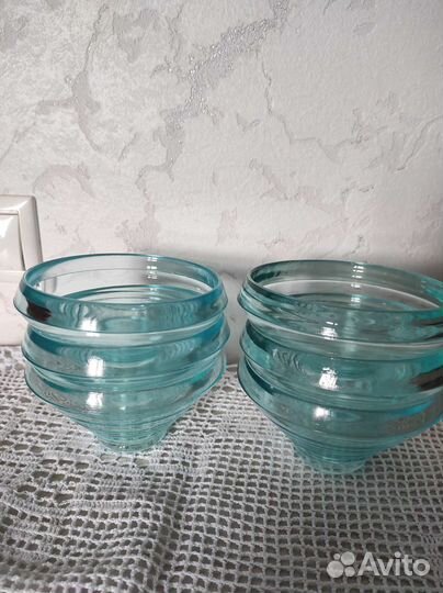 Набор салатников стекло СССР